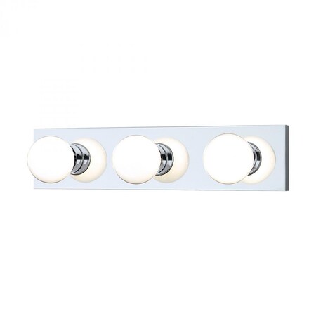 Thomas Vanity Strips 3-Light Wall Lamp in Chrome SL74134